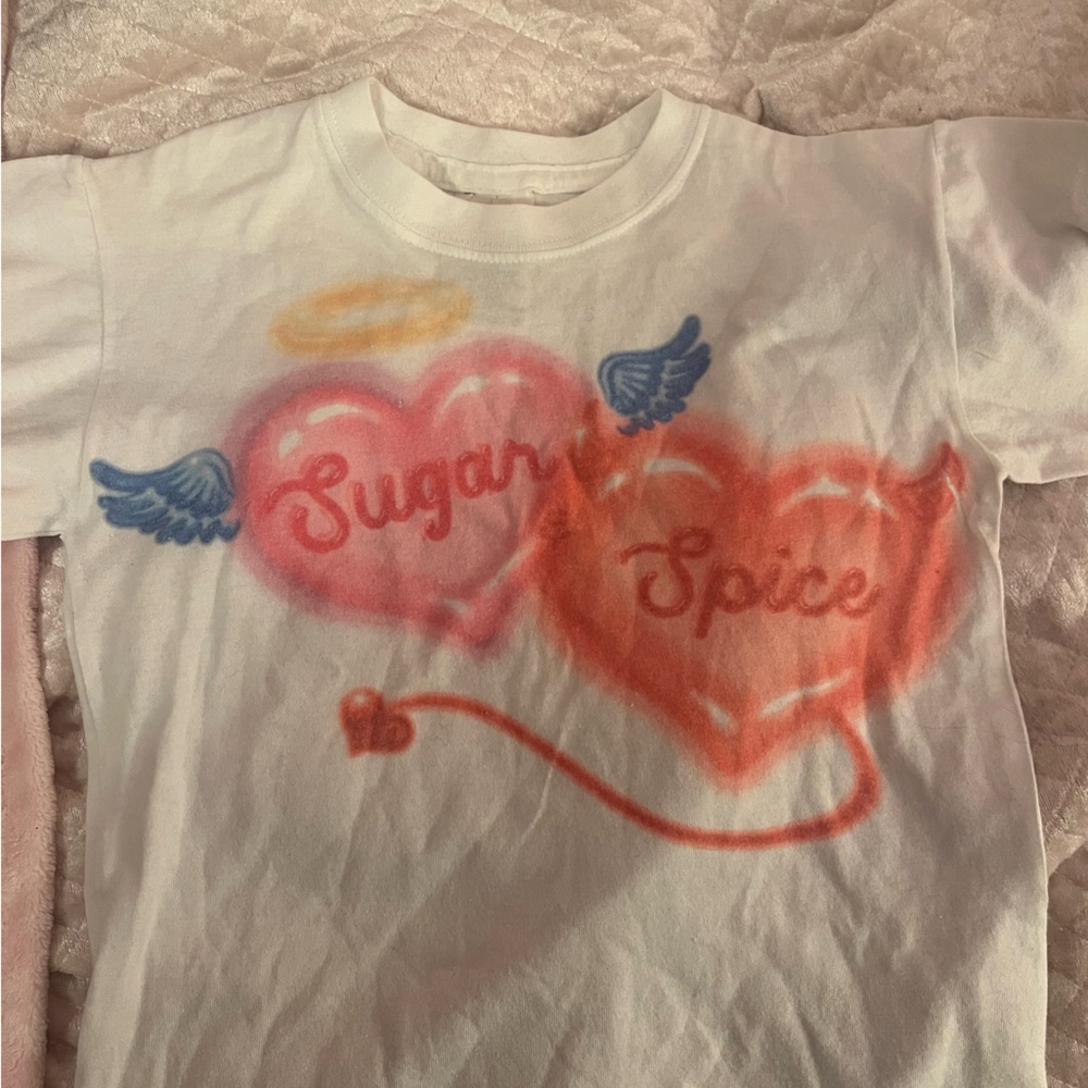 Graphic baby tee